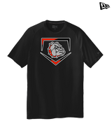 Rossville Dawgs 9U Baseball Plate - New Era Performance Shirt