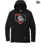 Rossville Dawgs 9U Baseball Plate - New Era Tri-Blend Hoodie