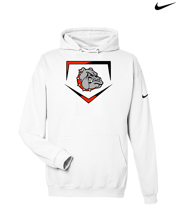 Rossville Dawgs 9U Baseball Plate - Nike Club Fleece Hoodie