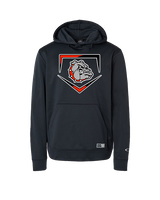 Rossville Dawgs 9U Baseball Plate - Oakley Performance Hoodie