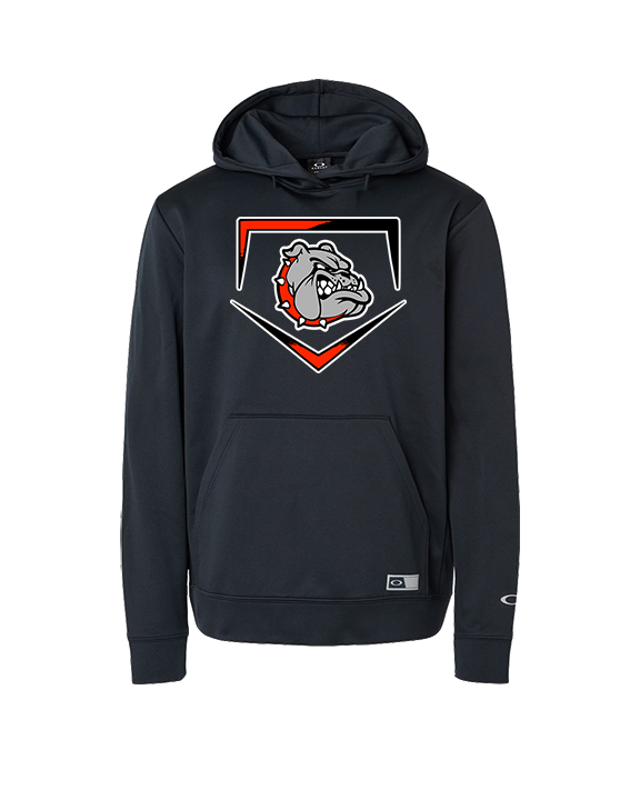 Rossville Dawgs 9U Baseball Plate - Oakley Performance Hoodie