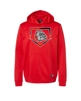 Rossville Dawgs 9U Baseball Plate - Oakley Performance Hoodie