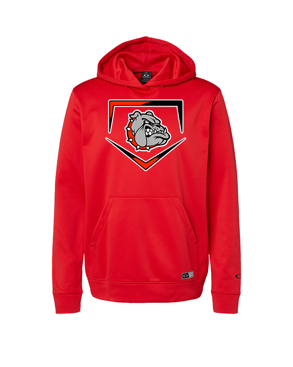 Rossville Dawgs 9U Baseball Plate - Oakley Performance Hoodie