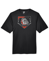 Rossville Dawgs 9U Baseball Plate - Performance Shirt