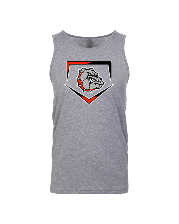 Rossville Dawgs 9U Baseball Plate - Tank Top