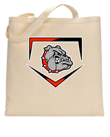 Rossville Dawgs 9U Baseball Plate - Tote