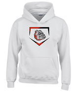 Rossville Dawgs 9U Baseball Plate - Unisex Hoodie