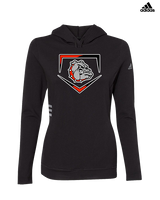 Rossville Dawgs 9U Baseball Plate - Womens Adidas Hoodie