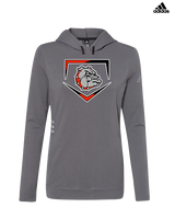 Rossville Dawgs 9U Baseball Plate - Womens Adidas Hoodie