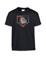 Rossville Dawgs 9U Baseball Plate - Youth Shirt