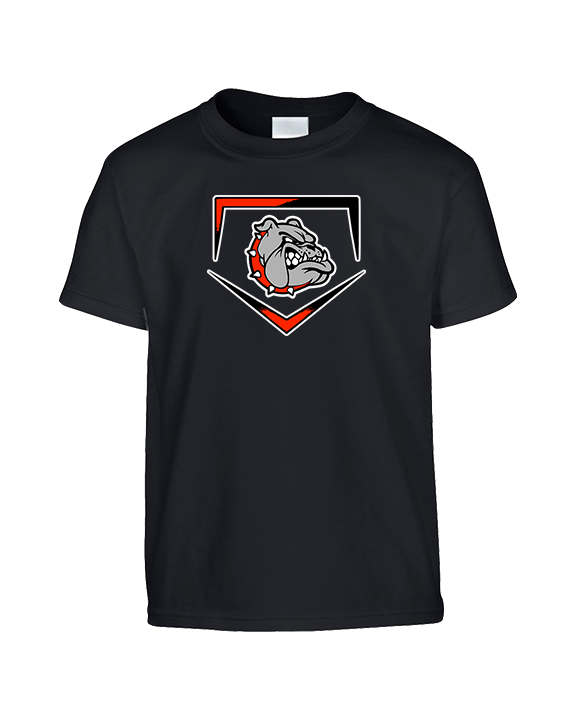 Rossville Dawgs 9U Baseball Plate - Youth Shirt