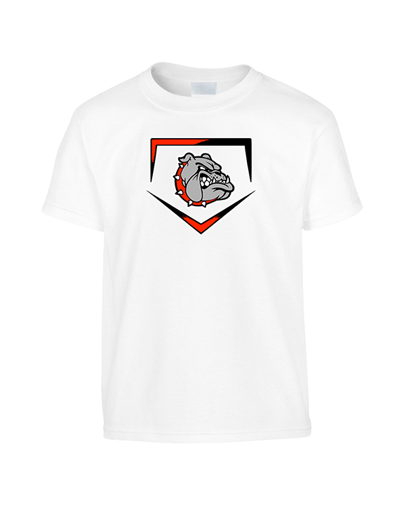 Rossville Dawgs 9U Baseball Plate - Youth Shirt