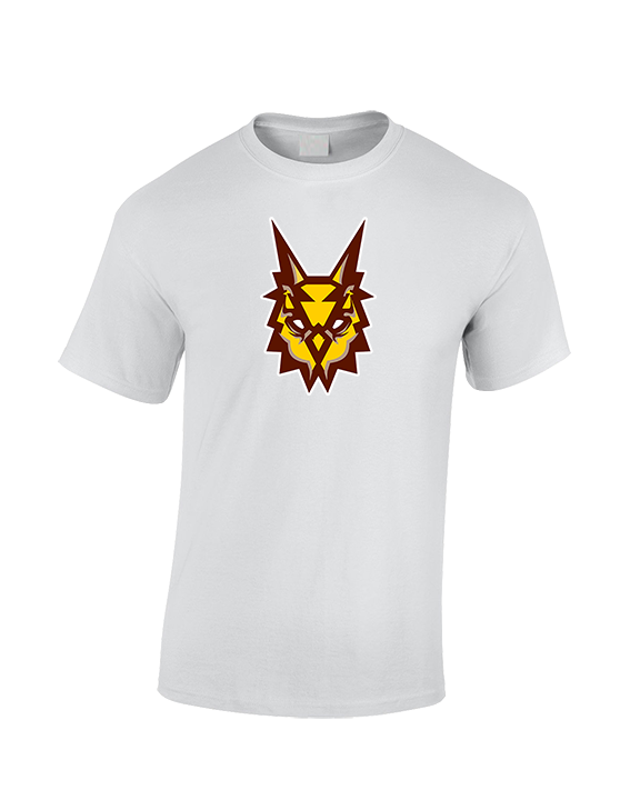 Rowan Club Wrestling Logo Owl Head - Cotton T-Shirt