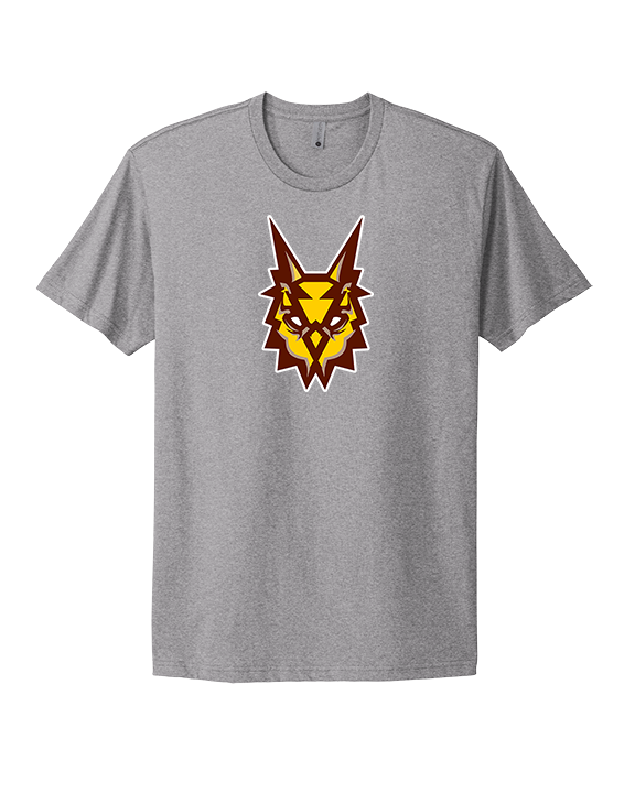 Rowan Club Wrestling Logo Owl Head - Mens Select Cotton T-Shirt
