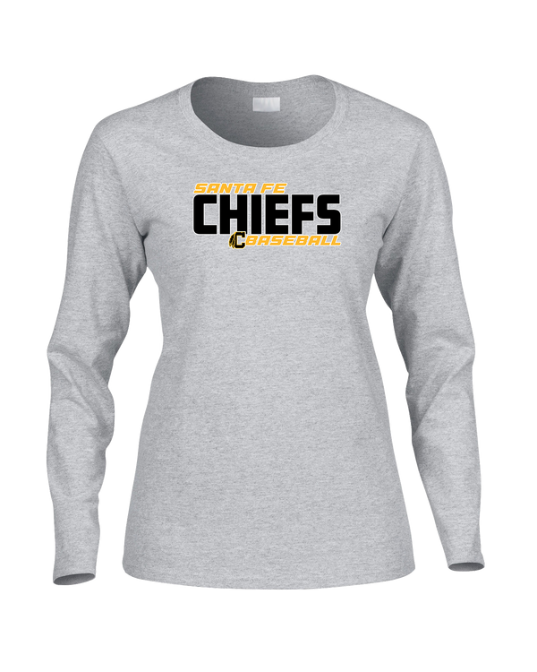 Santa Fe HS Bold - Women's Cotton Long Sleeve