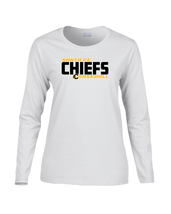 Santa Fe HS Bold - Women's Cotton Long Sleeve