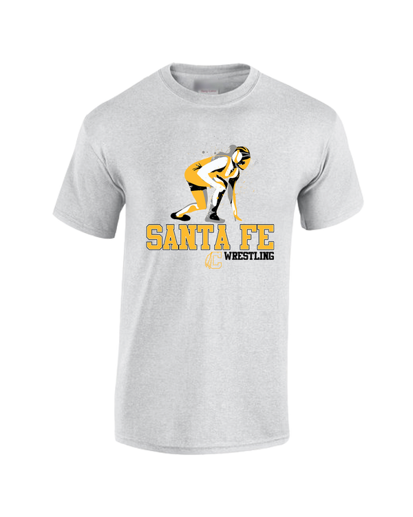 Santa Fe HS Wrestling - Cotton T-Shirt