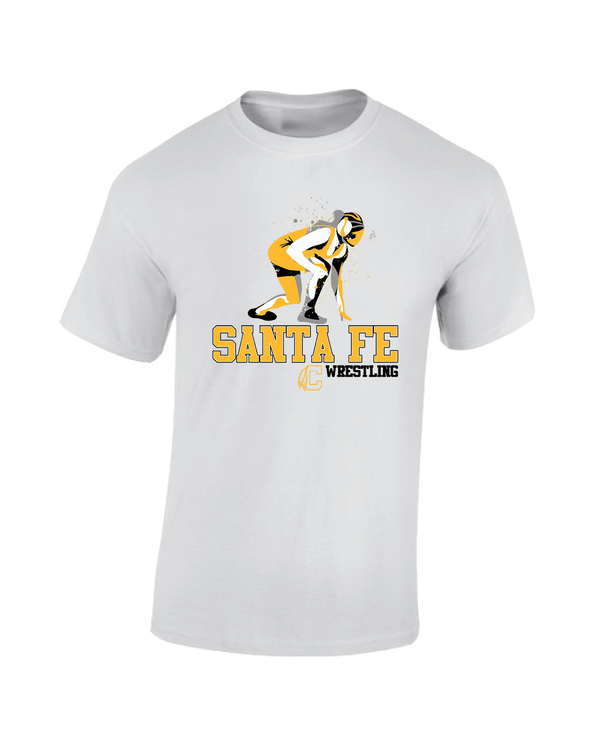 Santa Fe HS Wrestling - Cotton T-Shirt