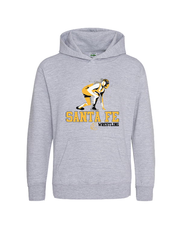 Santa Fe HS Wrestling - Cotton Hoodie