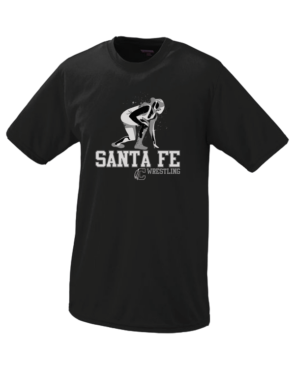 Santa Fe HS Wrestling - Performance T-Shirt