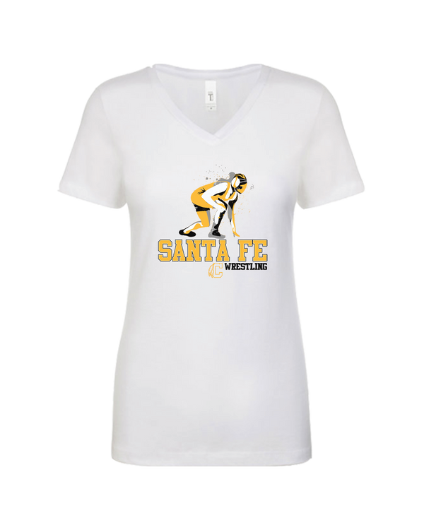 Santa Fe HS Wrestling - Women’s V-Neck