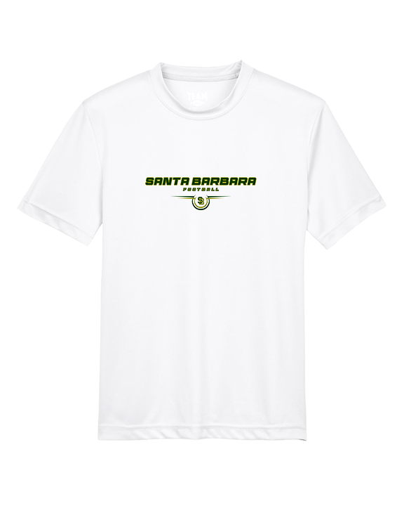 Santa Barbara HS Football Design - Youth Performance Shirt