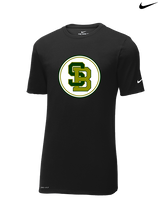 Santa Barbara HS Football Logo - Mens Nike Cotton Poly Tee