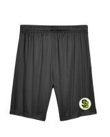 Santa Barbara HS Football Logo - Mens Training Shorts with Pockets