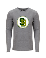 Santa Barbara HS Football Logo - Tri-Blend Long Sleeve
