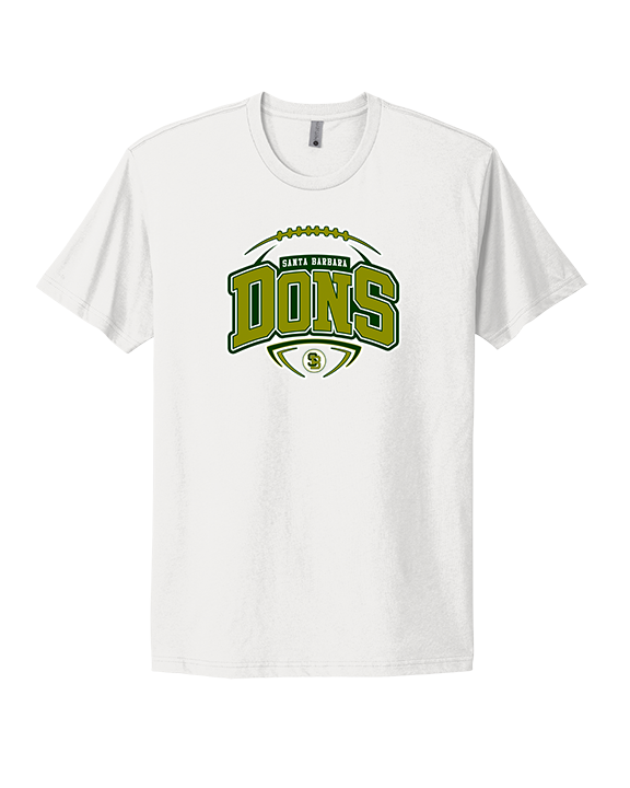 Santa Barbara HS Football Toss - Mens Select Cotton T-Shirt