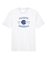 Saugus HS Baseball Curve - Youth Performance T-Shirt