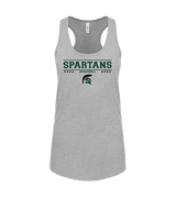 Schurr HS Baseball Border - Women’s Tank Top