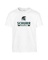 Schurr HS Baseball Spartan Logo - Youth T-Shirt