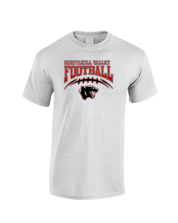 Schuylkill Valley HS Football School Football - Cotton T-Shirt