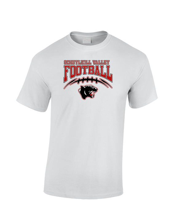 Schuylkill Valley HS Football School Football - Cotton T-Shirt