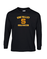 Simi Valley HS Girls Soccer Custom 1 - Cotton Longsleeve