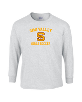 Simi Valley HS Girls Soccer Custom 1 - Cotton Longsleeve