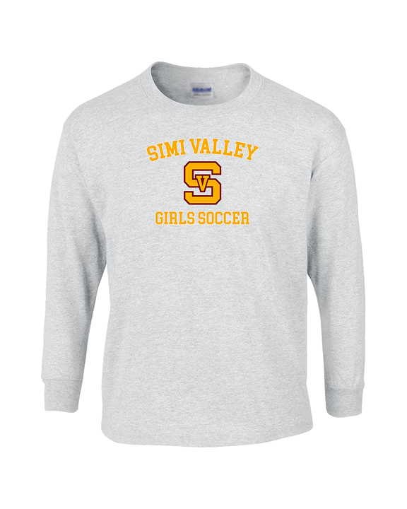 Simi Valley HS Girls Soccer Custom 1 - Cotton Longsleeve