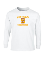 Simi Valley HS Girls Soccer Custom 1 - Cotton Longsleeve