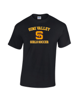 Simi Valley HS Girls Soccer Custom 1 - Cotton T-Shirt