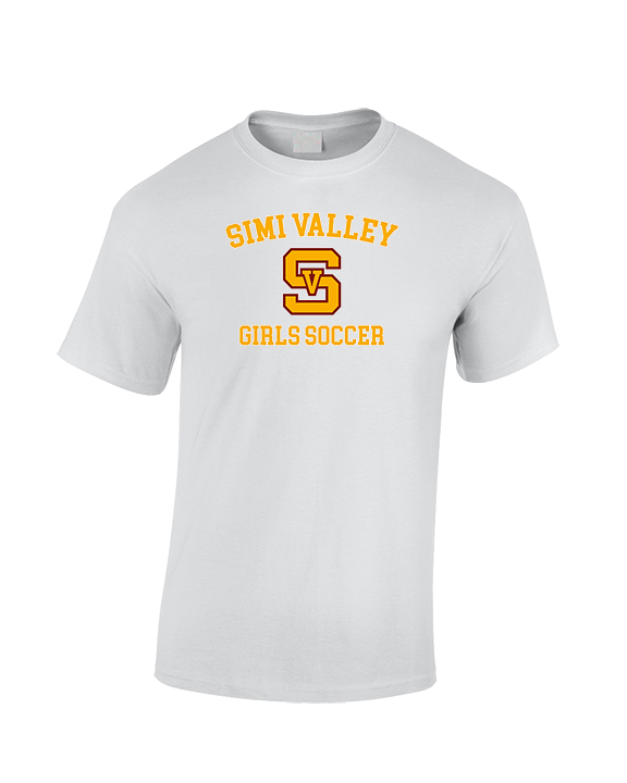 Simi Valley HS Girls Soccer Custom 1 - Cotton T-Shirt