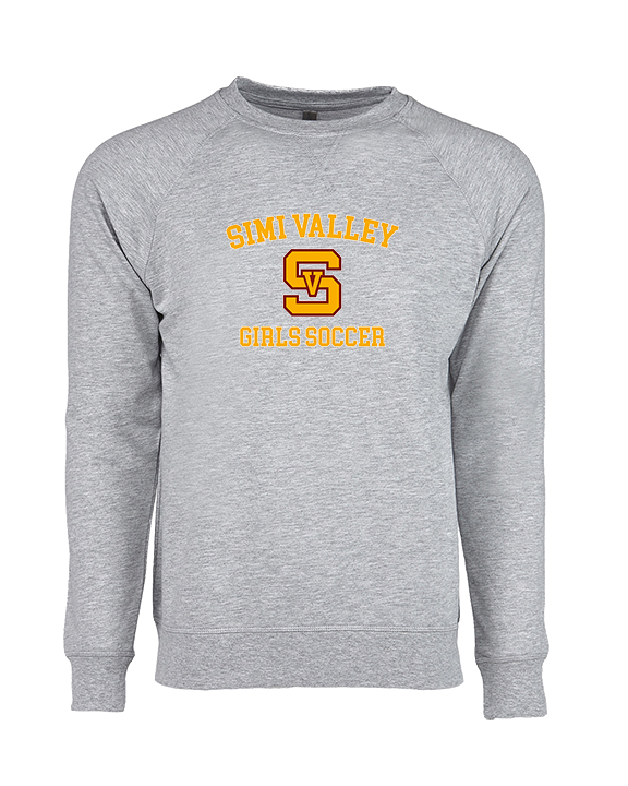 Simi Valley HS Girls Soccer Custom 1 - Crewneck Sweatshirt