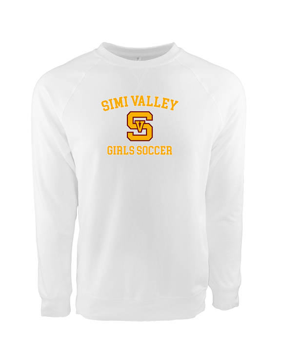 Simi Valley HS Girls Soccer Custom 1 - Crewneck Sweatshirt