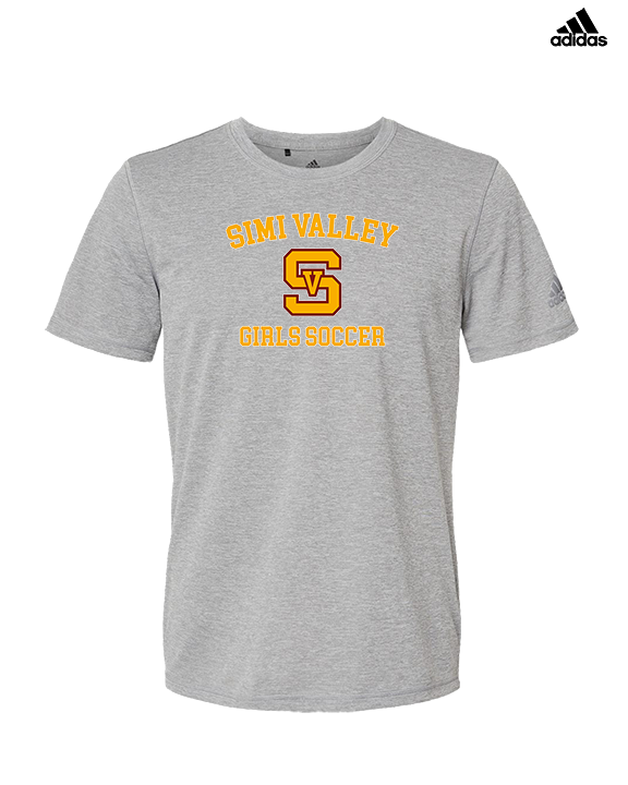 Simi Valley HS Girls Soccer Custom 1 - Mens Adidas Performance Shirt