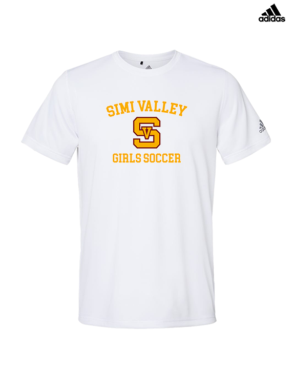 Simi Valley HS Girls Soccer Custom 1 - Mens Adidas Performance Shirt