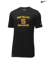 Simi Valley HS Girls Soccer Custom 1 - Mens Nike Cotton Poly Tee