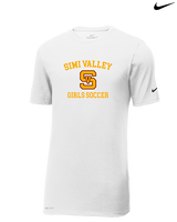 Simi Valley HS Girls Soccer Custom 1 - Mens Nike Cotton Poly Tee