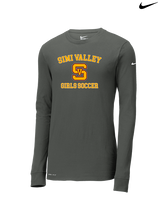 Simi Valley HS Girls Soccer Custom 1 - Mens Nike Longsleeve