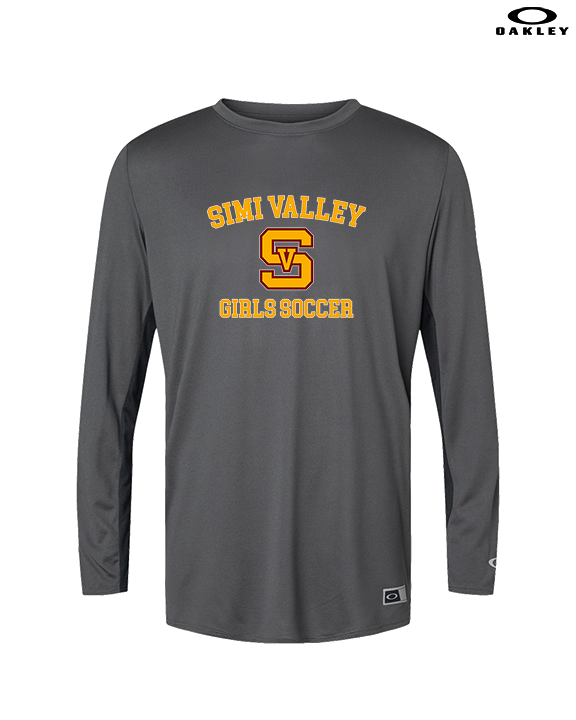 Simi Valley HS Girls Soccer Custom 1 - Mens Oakley Longsleeve