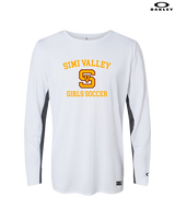 Simi Valley HS Girls Soccer Custom 1 - Mens Oakley Longsleeve